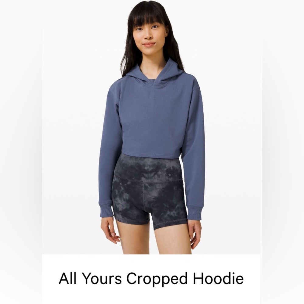 Lululemon All Yours Cropped Hoodie